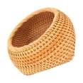 thumbnail image 1 of PBPBOX 1Pcs Small Storage Box Light Brown Woven Box for Household Items and Decor, 1 of 6