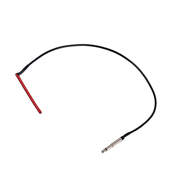 PBPBOX 1Set Black Guitar Pickup Stick Passive Piezo Pickup Saddle Transducer High Sensitivity 15.52X0.08X0.08in