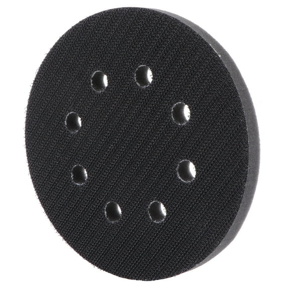 PBPBOX 8 Hole Black Sponge Sandpaper Pad for Industrial Sanding with Dust Prevention and Easy Replacement