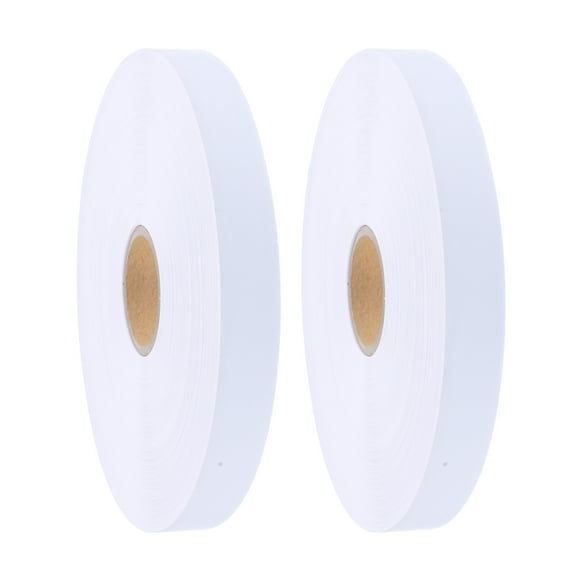 PBPBOX DIY Blank White Nylon Washing Label Tape Printable for Sewing Clothes Size Tags and Fabric Use