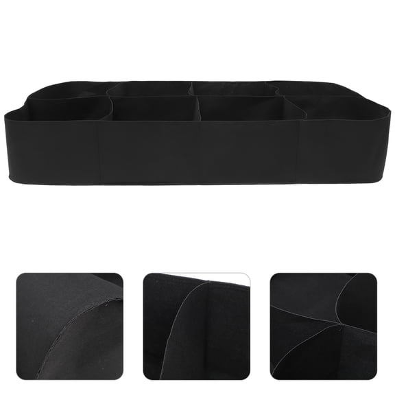 PBPBOX Breathable Rectangle Planter Bag Felt 1Pack 70.74x35.37x11.79in