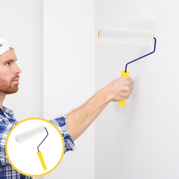 PBPBOX 1Pc Self Leveling Spiked Screeding Compound Roller for Epoxy Floor Paint