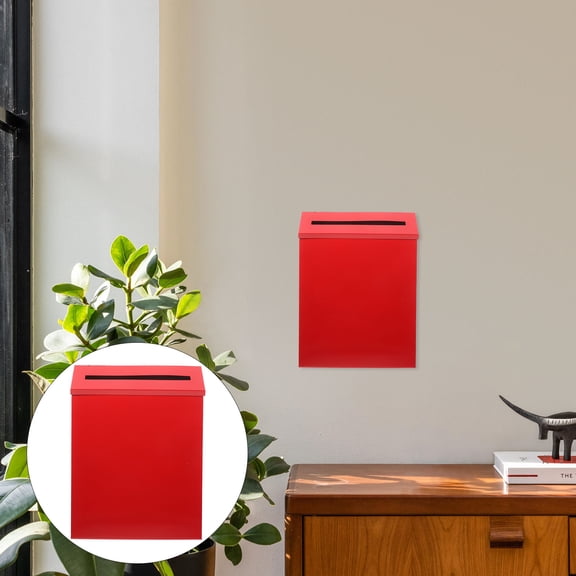 PBPBOX 1Set House Mounted Mailbox Modern Wall Mounted Design 11.40X8.65X2.36In