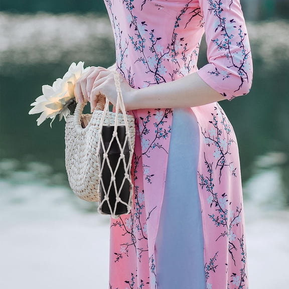 PBPBOX 1Set Macrame Water Bottle Carrier White Cotton Boho Style for Cycling and Daily Use Eco-conscious Consumers