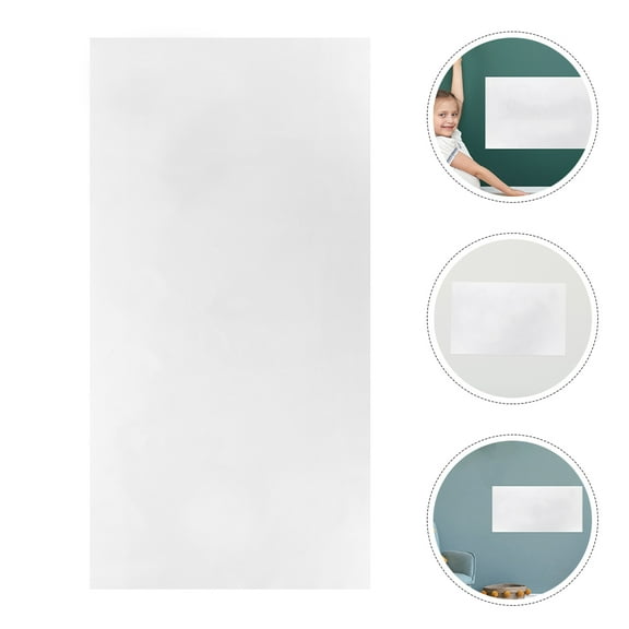 PBPBOX Static Cling Whiteboard Wallpaper White for Writing and Drawing