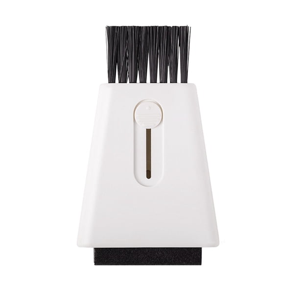 PBPBOX 1Pack Window Screen Cleaning Brush White PP Double-head Cleaning Tool