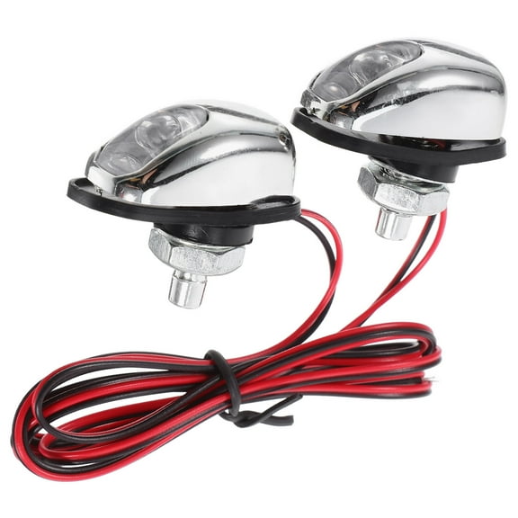 PBPBOX 2 Pcs Windshield Washer Nozzle Blue Waterproof Nozzle Windshield Cleaning for Car Owners