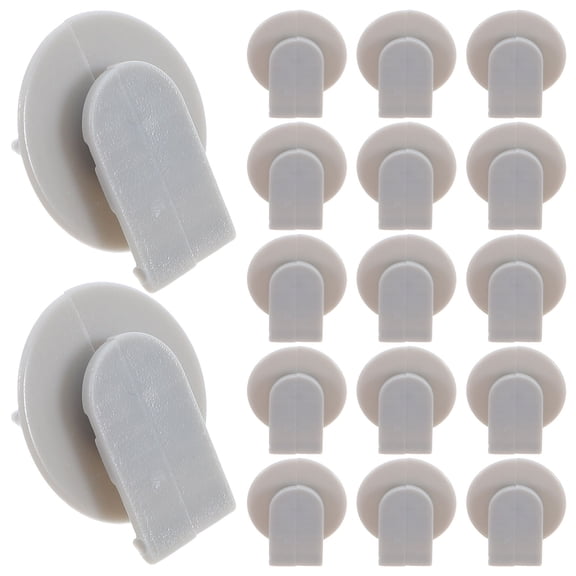 PBPBOX 20Pack Light Grey Car Bumper Fixing Clips for Installation