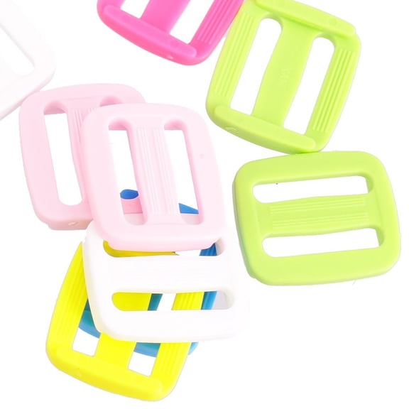 PBPBOX 20Pcs Assorted Color Buckle for Dog Collar Strap Durable and Sturdy