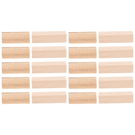 PBPBOX 20Pcs Card Holder Display Wood Card Holding General Users Contemporary Look