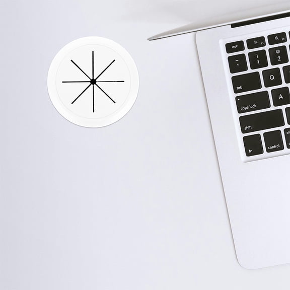 PBPBOX 20Pcs Desktop Cord Hole Cover for Home Study Office Desk Wire Hides 2.36In