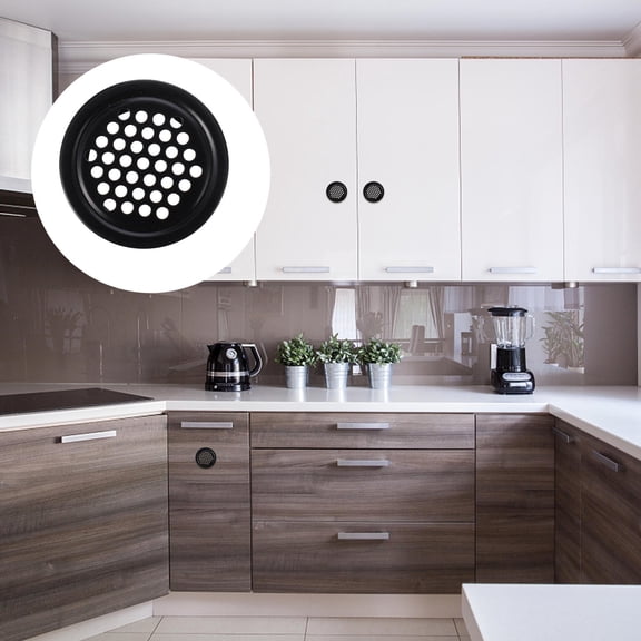 PBPBOX 20Pcs Small Vent Cover Honeycomb Shaped Mesh Air Vent for Shoe Cabinets Sundries