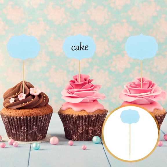 PBPBOX 24Pack Sky Blue Food Labels Writable Easy to Install for Food Identification