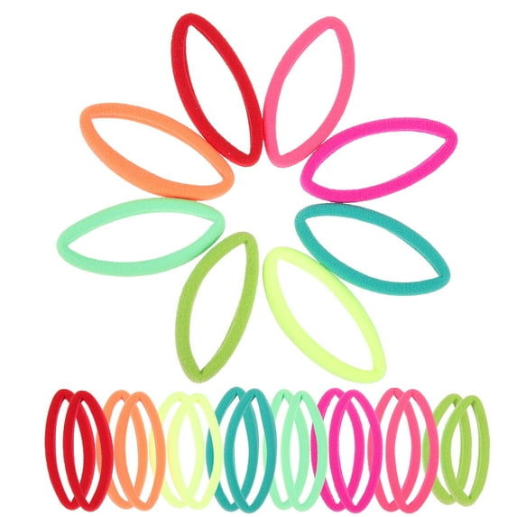 PBPBOX hair ties toddler Mini Hair Ties No Loose Hair Accessories for Girls Fashion 24pcs