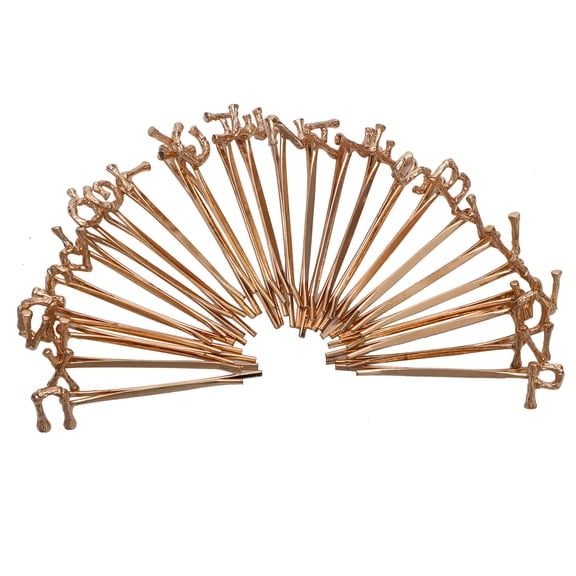 PBPBOX 26pcs Alphabet Hair Clips Creative Bobby Pins For Unique Hair Styling Durable And Design Present For Women And