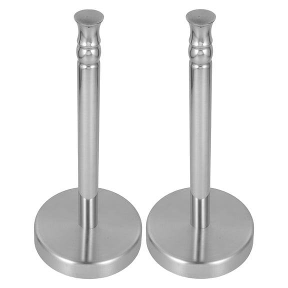 PBPBOX 2PCS Kitchen Paper Towel Holder Stainless Steel Simple Upright Storage Solution for Kitchen Use