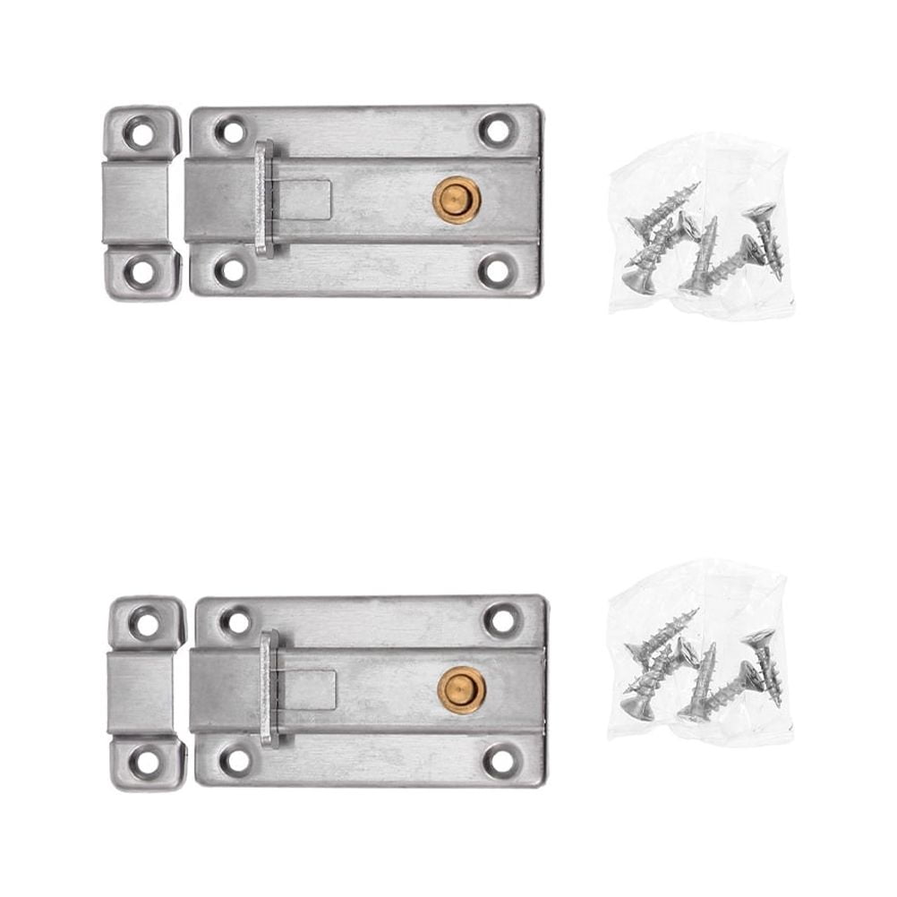 PBPBOX 2Pack Sliding Door Lock Latch Heavy Duty Slide Lock for Chests ...