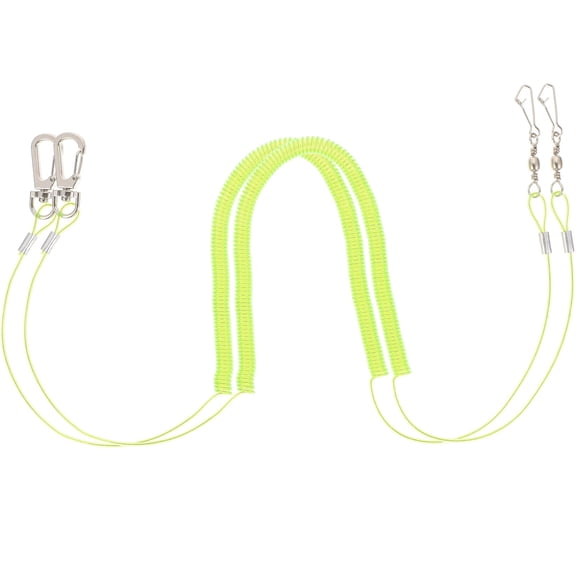 PBPBOX Parrots Harness Bird Leash Green Plastic 2Pcs