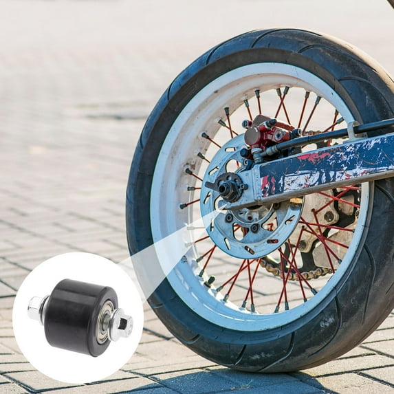 PBPBOX 2Pcs Black Chain Guide Sprocket Lightweight Motorcycle Attachment