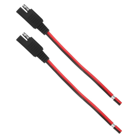 PBPBOX 2Pcs Flexible Quick Connect Solar Extension Cable for Battery Charging and Power Assembly