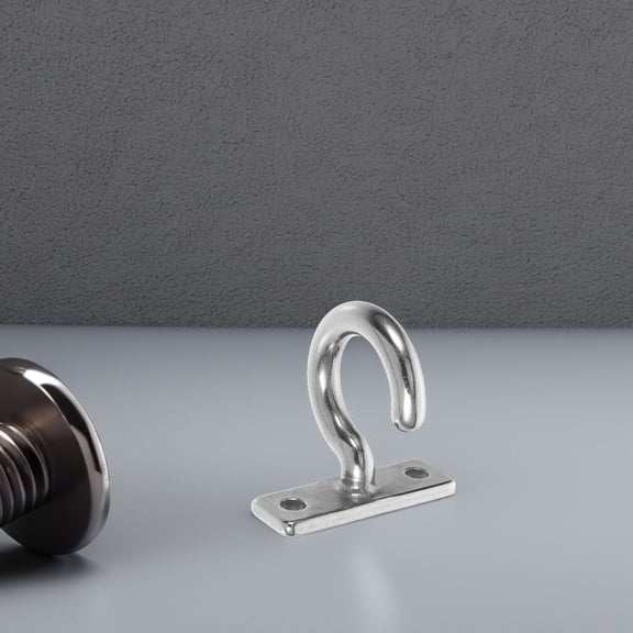 PBPBOX Mug Hooks Screw Mounted Ceiling Hooks Stainless Steel 2Pcs For Outdoor Hanging