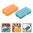 thumbnail image 1 of PBPBOX 2Pcs Plastic Compartment Storage Box Double Sided Hardware Organizer for Screws and Nuts, 1 of 6