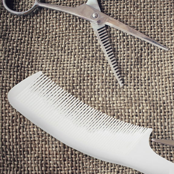 PBPBOX Combs Barber Smooth Hair Cutting Combs Plastic 2Pcs