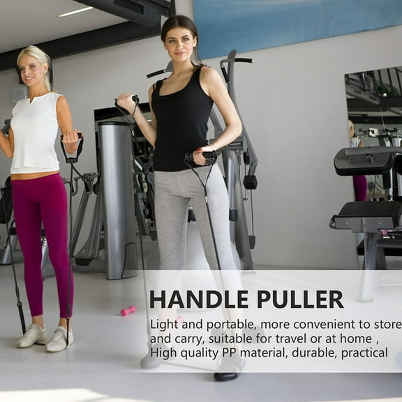 PBPBOX 2Pcs Black Exercise Handles for Home Cable Machines with Ergonomic Fitness Grip