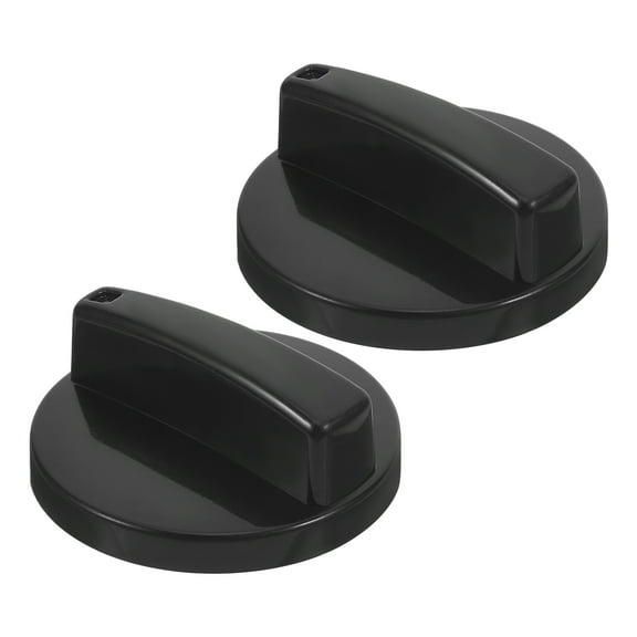 PBPBOX Fan Timer Knob Timer Knob Black Plastic 2Pcs For Office Use