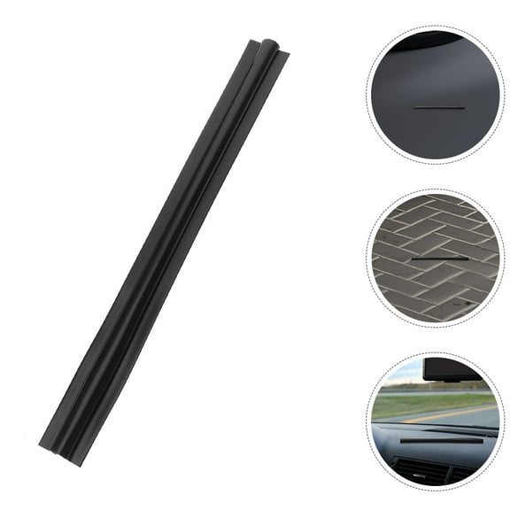 PBPBOX Car Wire Hider Black PVC Cord Cover for Easy Installation and Hidden Design 2Pcs