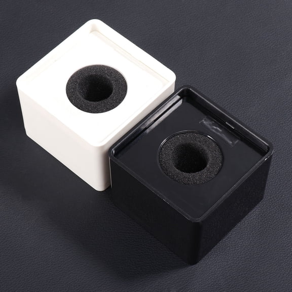 PBPBOX 2Pcs Mic Mark Station for Interview Microphones Durable ABS Material Assorted Colors