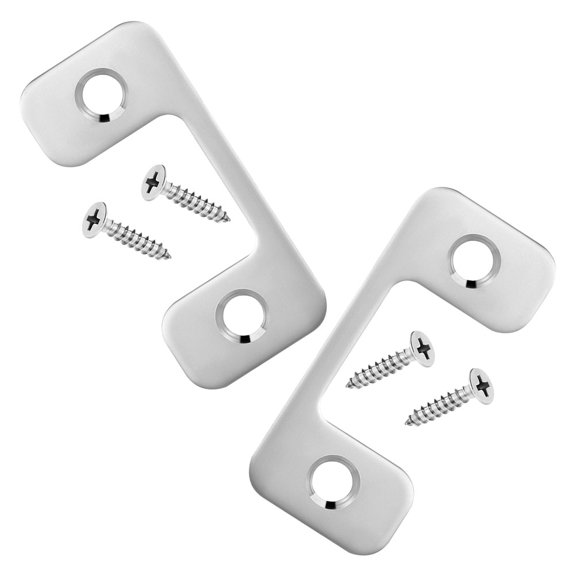PBPBOX 2Pcs Stainless Steel Door Lock Plates with Easy Installation and Extra Security