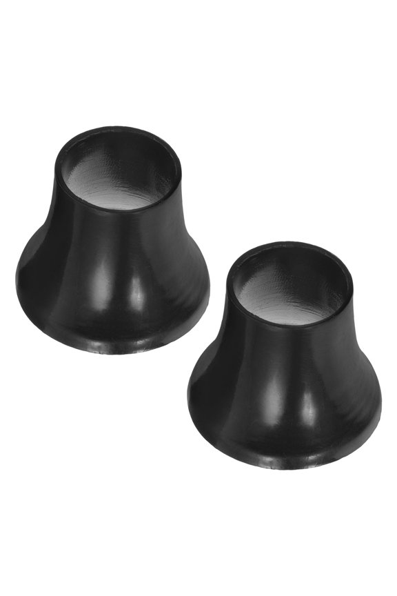 2Pcs Durable Plastic Umbrella Tip Replace Caps Black for Repair