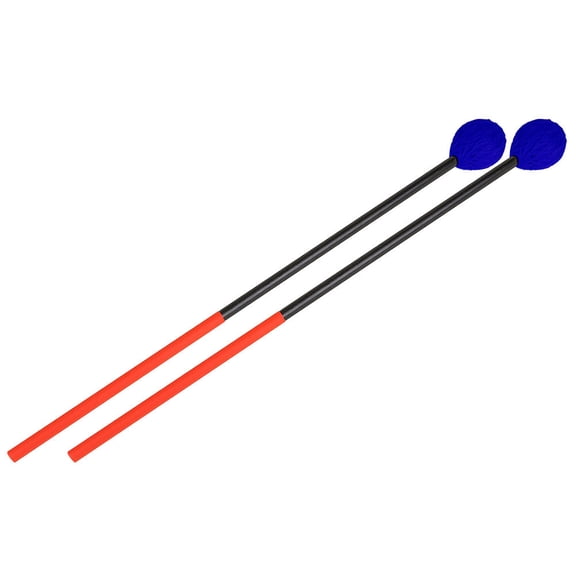 PBPBOX 2Pcs Blue Xylophone Mallets Marimba Hammers Premium Durable Percussion Sticks for Instrument Use