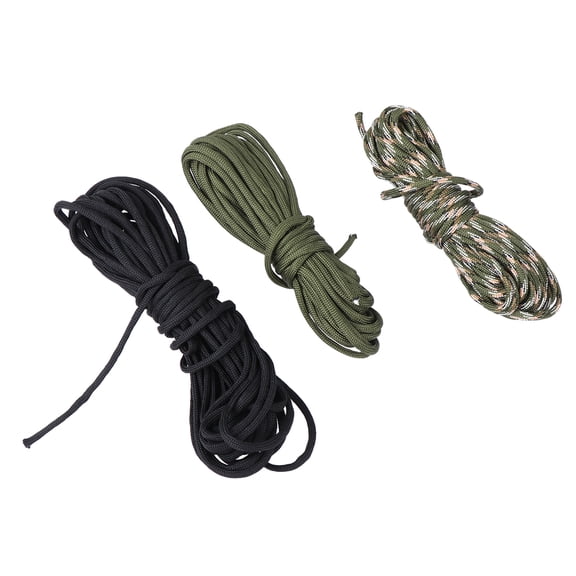 PBPBOX 3 Pcs Handmade Pendant Woven Rope Assorted Color for Bracelets DIY Supplies Craft Enthusiasts