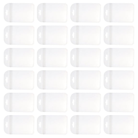 PBPBOX 300 PCS Transparent EVA Self Sealing Pill Pouch Bags Lightweight Travel Medicine Organizer