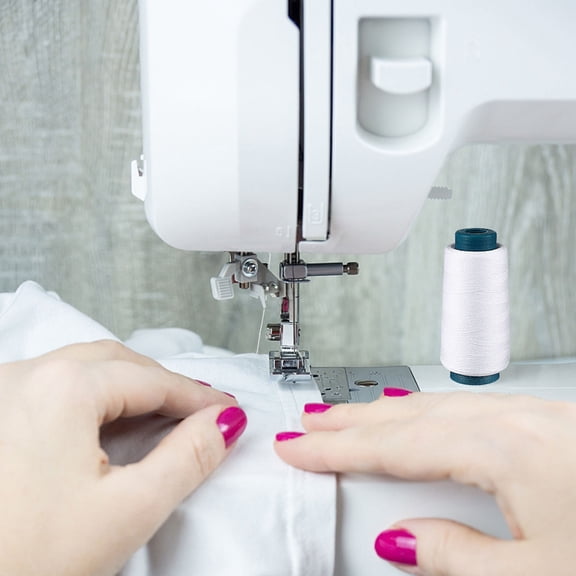 PBPBOX Polyester Sewing Thread White Polyester 1Pcs Home Textiles