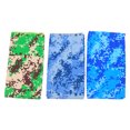 thumbnail image 1 of PBPBOX 3Pcs Blue Printed Coldness e Towels Breathable Lightweight Towels for Hiking Camping, 1 of 6