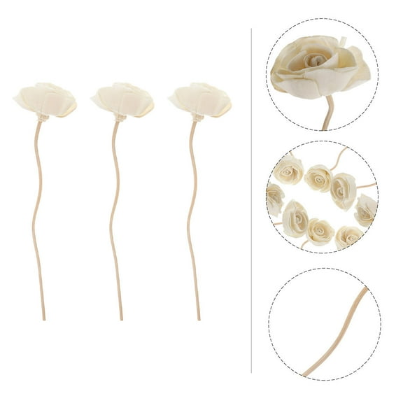 PBPBOX 3Pcs Essential Oil Diffuser Refill for Flower Diffuser in Rose