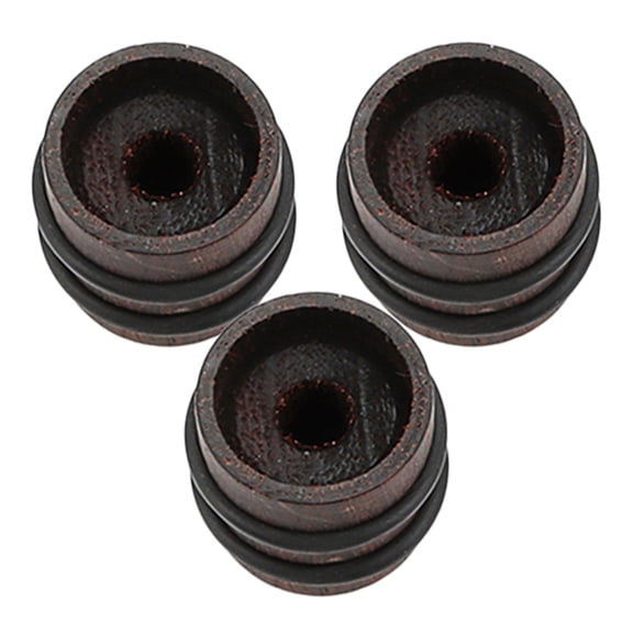 PBPBOX Guitar Volume Replacement Control Knobs Guitar Knob Coffee 3Pcs
