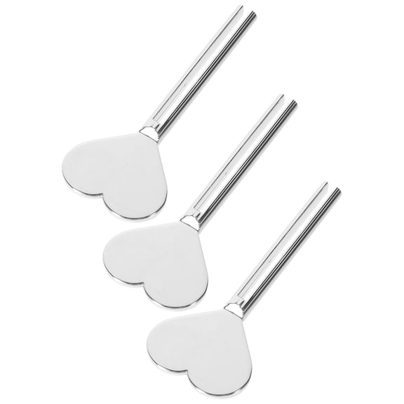 PBPBOX Metal Toothpaste Dispenser, White Zinc Alloy, Easy to Operate, 3Pcs