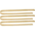 thumbnail image 1 of PBPBOX Baking Tongs Bamboo Clips Beige 3Pcs, 1 of 8