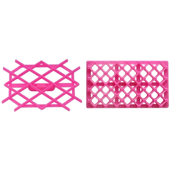 PBPBOX Cake Mold Plastic 4 Pcs 12.5x7cm