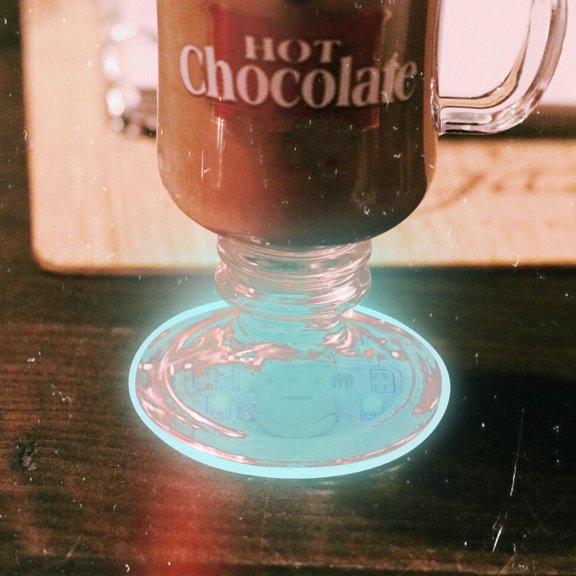 PBPBOX 4 Piece Luminous Epoxy Cd Mold For Diy Craft Coasters With Non-Stick Silicone