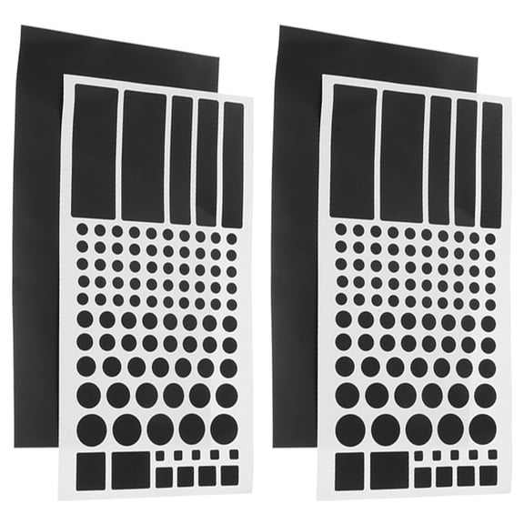 PBPBOX Black LED Light Blocking Stickers Self Adhesive Shading for Routers and Electronics