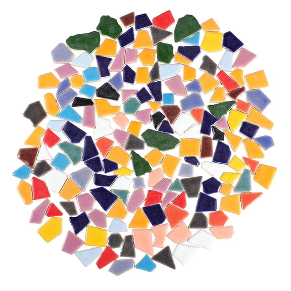 PBPBOX 400g Ceramic Tiles for Creative DIY Home Decor and Craft Supplies