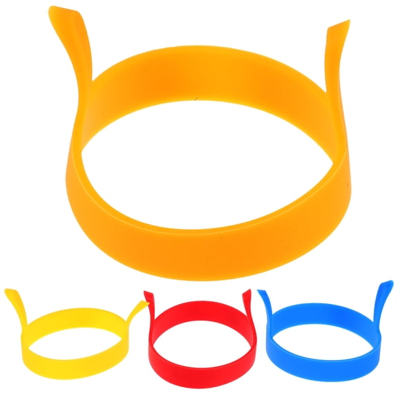 PBPBOX Flexible Silicone Egg Rings 4Pcs