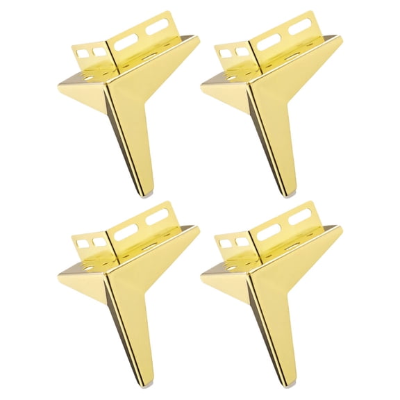 PBPBOX Legs for Furniture Bed Leg Cold Rolled Steel 4Pcs