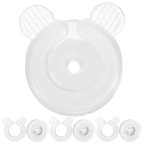 PBPBOX Adjustable Bed Sheet Fixator, White, for Fitted and Flat Sheets, 4Pcs
