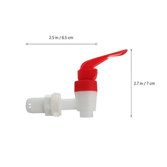 PBPBOX 4Pcs Plastic Jug Tap for Drinking Easy Install No Leakage Flow Control